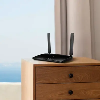 Мобильный Wi-Fi роутер 4G LTE Wi-Fi TP-Link TL-MR150 Black