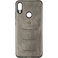 Чехол накладка Leather Prime iPhone 7+ Серая