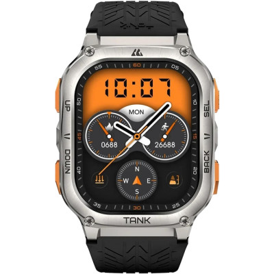 Смарт годинник KOSPET TANK M3 ULTRA SE Silver , Срібний