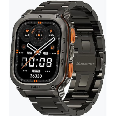 Смарт годинник KOSPET TANK M3 ULTRA SE Black, Чорний