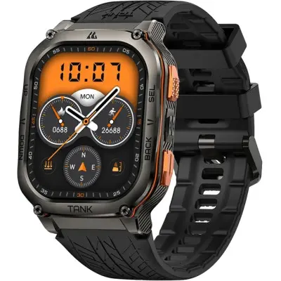 Смарт часы KOSPET TANK M3 ULTRA SE  Black, Чёрный