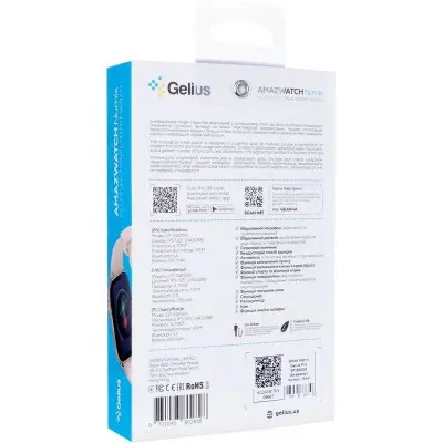 Смарт часы Gelius GP-SW009 (Amazwatch Numix) Gold, Золотой