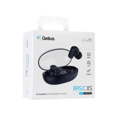 Беспроводные наушники Gelius Basic TWS-011XS Black, черный Беспроводные наушники Gelius Basic TWS-011XS Black, черный