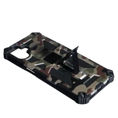 Чехол Накладка SHOCK Military Samsung A075 (A07) Зеленый камуфляж