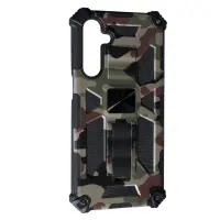 Чехол Накладка SHOCK Military Samsung A175 (A17) Зеленый камуфляж