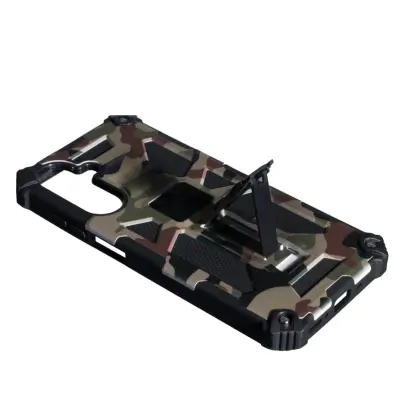 Чехол Накладка SHOCK Military Samsung A366 (A36) Зеленый камуфляж