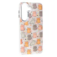 Чехол Накладка Soft Milky Samsung A175 (A17) Котики