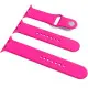Ремешок Apple Watch 42мм Силикон Ярко-розовый/Barbie pink 2од.