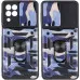 Чехол накладка Serge Ring Camshield Camo Samsung M336 (M33) Фиолетовая