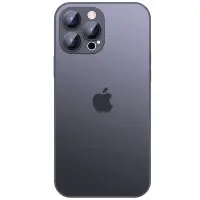 Чехол накладка Sapphire Matte iPhone 12 Pro Черная/ Graphite Black