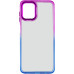 Чехол накладка Fresh sip Samsung A12/M12 (A125/M125) Синий/ Фиолетовый