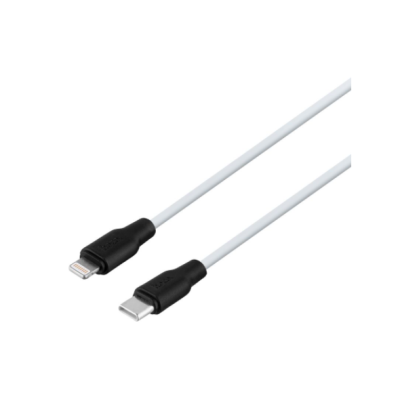 Кабель дата Hoco X21 Lightning for USB-C 1м Чёрно-белый