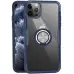Чехол накладка Deen CrystalRing iPhone 11 Pro Max Темно-синяя
