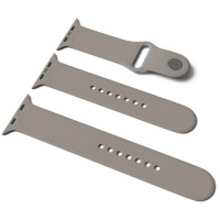 Ремінець Apple Watch 38мм Силікон 2од. Лаванда Ремінець Apple Watch 38мм Силікон 2од. Лаванда