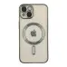 Чохол Накладка Metal Matte MagSafe iPhone 13 Зелена