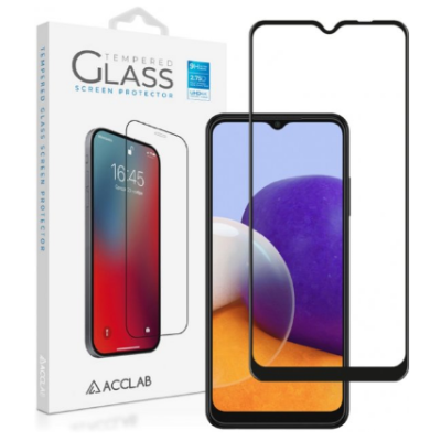 Захисне скло Acclab 3D Samsung A225 (A22) Чорне