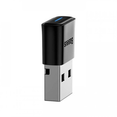 Bluetooth адаптер USB BT Adapter Baseus BA04 Black, Чорний