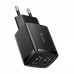 Сетевое зарядное устройство Baseus Compact 10.5W 2USB Black, Чёрный