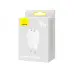Сетевое зарядное устройство Baseus Compact 10.5W 2USB White, Белый