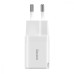 Сетевое зарядное устройство Baseus GaN3 Fast Charger 30W (1 type-C) White, Белый