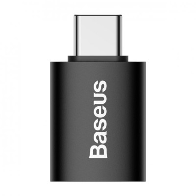 Переходник адаптер OTG Baseus Ingenuity Mini USB 3.1 to Type-C Черный