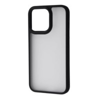 Чехол накладка Metal Buttons iPhone 13 Черная