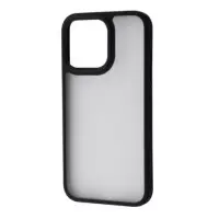 Чехол накладка Metal Buttons iPhone 13 Черная