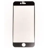 Захисне скло 4D Metal iPhone 6 Чорне