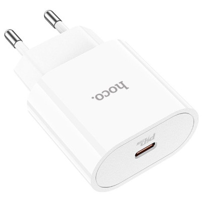 Сетевое зарядное устройство Hoco C94A Metro PD20W White, Белый