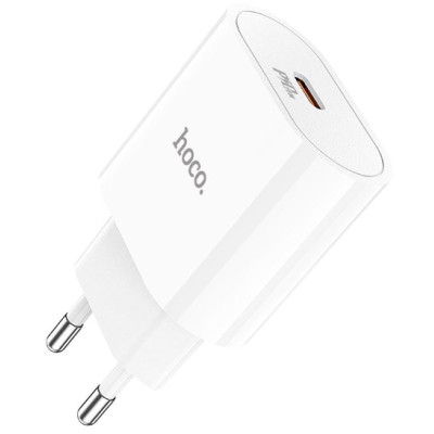 Сетевое зарядное устройство Hoco C94A Metro PD20W White, Белый