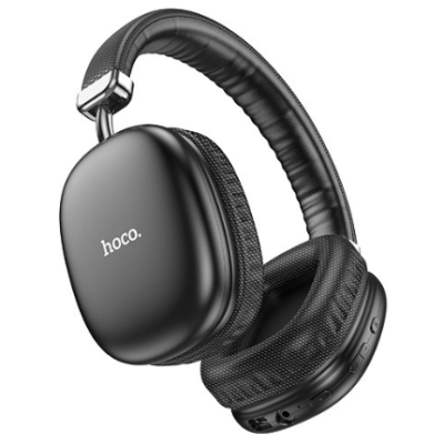 Беспроводные полноразмерные наушники Hoco W35 Black Stereo Bluetooth Headphones, черные