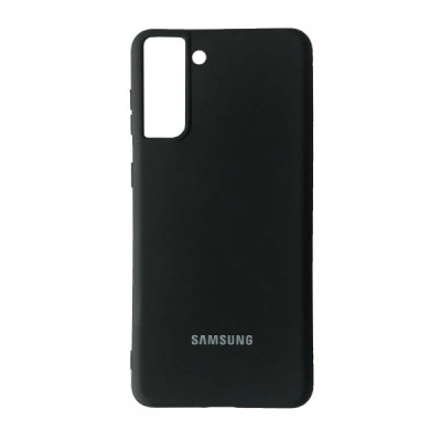 Чехол накладка HC Samsung G990 (S21 FE) Черная