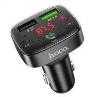 FM Трансмітер Hoco E59 2USB 20W Black, Чорний FM Трансмітер Hoco E59 2USB 20W Black, Чорний