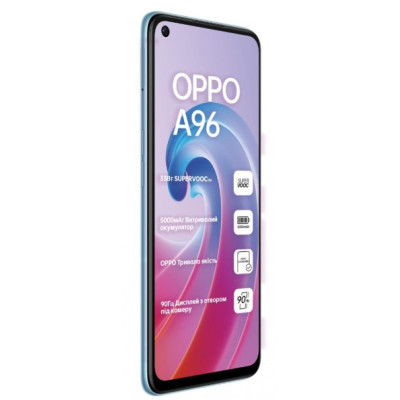 Смартфон OPPO A96 6/128 Sunset Blue, голубой