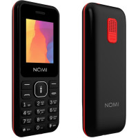 Мобильный телефон Nomi i1880 Black-Red, черный