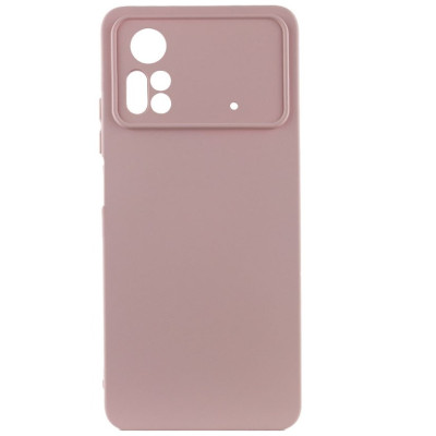 Чехол накладка Lakshmi Full Xiaomi Poco X4 Pro 5G Розовый Песок
