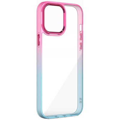 Чехол накладка Fresh sip Samsung A307/ A505 Бирюзовый/ Розовый