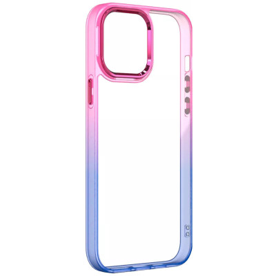 Чехол накладка Fresh sip Samsung A307/ A505 Розовый/ Синий