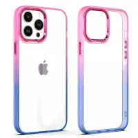 Чехол накладка Fresh sip Xiaomi Redmi Note 10/Note 10s Синий/ Розовый