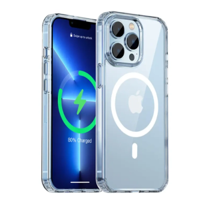 Чехол накладка Ipaky Comely Magsafe iPone 14 Pro Прозрачная