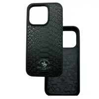 Чехол накладка Polo Santa Barbara iPhone 15 Pro Черная