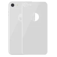 Захисне скло 5D iPhone 7/8 Тильна сторона Срібне