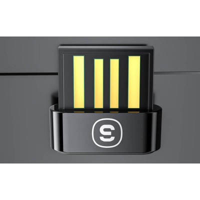 Bluetooth адаптер Essager Cooler 5.1 (EBTMQ-XK01) Black, Чорний