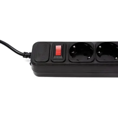 Сетевой Фильтр-удлинитель питания ProLogix (PRS-050P5-18B) 5 розеток, 1.8 м, черный
