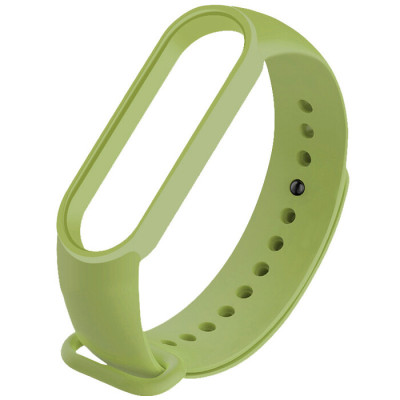 Ремешок Силикон Mi Band 5/6 Мятный