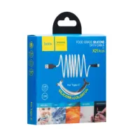 Кабель дата Hoco X21 USB Type A - Type-C 1м Чёрно-белый Кабель дата Hoco X21 USB Type A - Type-C 1м Чёрно-белый