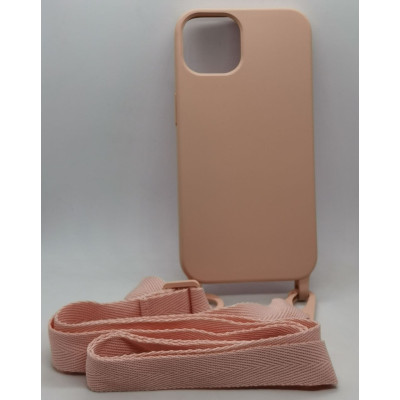 Чехол накладка Cord iPhone13 Розовый Песок
