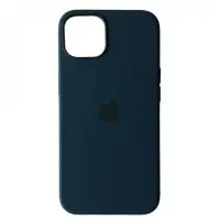 Чехол накладка HC Magsafe iPhone 13 Pro  Синяя/Abyss Blue (AAA Animation)