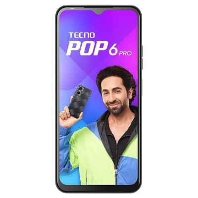 Смартфон Tecno POP 6 PRO (BE8) 2/32 Polar Black, черный