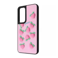 Накладка WAVE Doodle Samsung A165 (A16) Персики